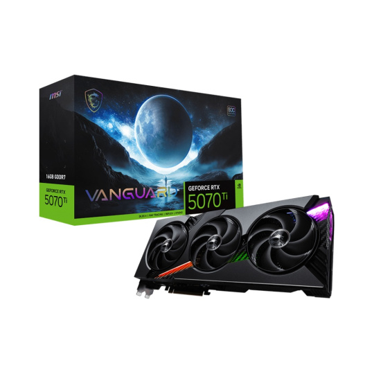 MSI GeForce RTX 5070 Ti VANGUARD SOC/16GB/GDDR7