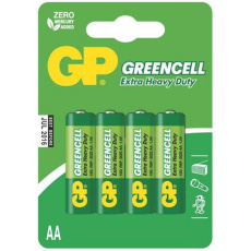 GP baterie zinko-chlorid. GREENCELL AA/R6/15G ; BL4