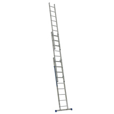 žebřík Al un. 3d. 9př. 2,43/5,29m VHR H 3x9 nosnost 150kg ELKOP žebřík Al un. 3d. 9př. 2,43/5,29m VHR H 3x9 nosnost 150kg ELKOP