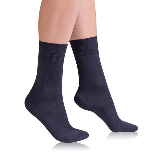 BAMBUS THERMOLITE SOCKS - Dámské ponožky thermolite - tmavě modrá