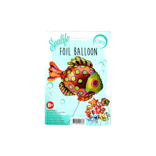 Balónek fóliový 67x84cm - Ryba