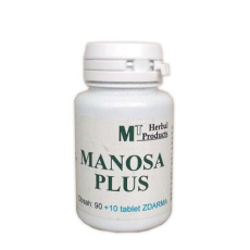 Herbal produkt tablety Manosa plus 100tbl