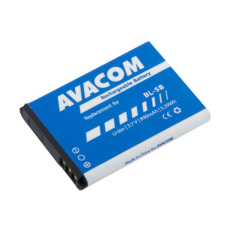Baterie AVACOM GSNO-BL5B-S890 do mobilu Nokia 3220, 6070, Li-Ion 3,7V 890mAh (náhrada BL-5B) Baterie AVACOM GSNO-BL5B-S890 do mobilu Nokia 3220, 6070, Li-Ion 3,7V 890mAh (náhrada BL-5B)