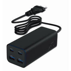 Gembird 100W adaptér 2xUSB-C, 2xUSB-A Gembird 100W adaptér 2xUSB-C, 2xUSB-A