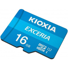KIOXIA micro SDHC 16GB UHS-I + adaptér