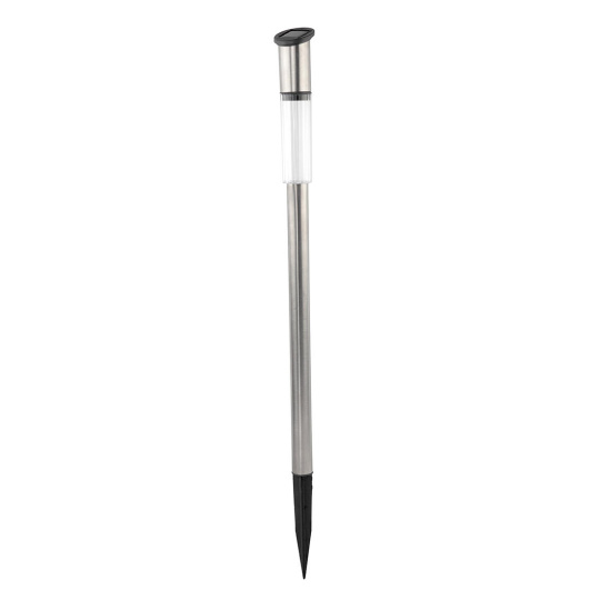 lampa solární pr. 5cm, v.70,5cm 1 LED nerez/PH