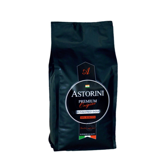 ASTORINI PREMIUM Monsooned India zrnková káva 500g