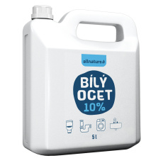 Allnature Bílý ocet 10% - 5000 ml Allnature Bílý ocet 10% - 5000 ml