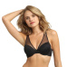 DIM GENEROUS INVISIBLE UNDERWIRE PADDED BRA - Vyztužená podprsenka s kosticemi - černá