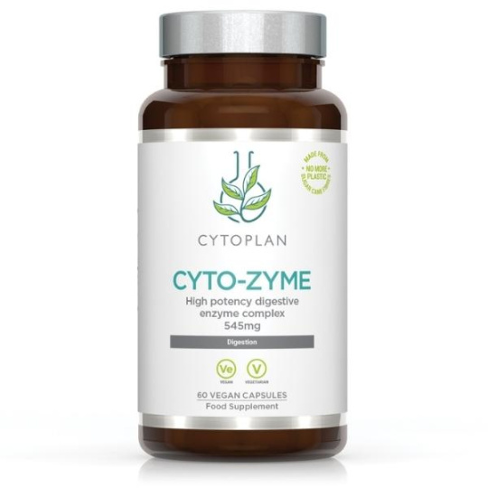 Cytoplan Cyto-Zyme komplex trávicích enzymů, 60 kapslí>