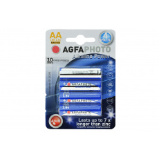 Alkalické baterie Agfa Photo AA MN1500 1.5V - 4ks