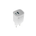 Universální USB nabíječka Natec RIBERA GaN 30W, 1X USB-A, 1X USB-C, Bílá