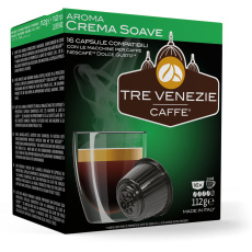 Tre Venezie CREMA SOAVE kapsle pro kávovary Dolce Gusto 16 ks