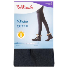 WINTER 100 DEN - Dámské zimní punčocháče, extra hřejivé - černá WINTER 100 DEN - Dámské zimní punčocháče, extra hřejivé - černá