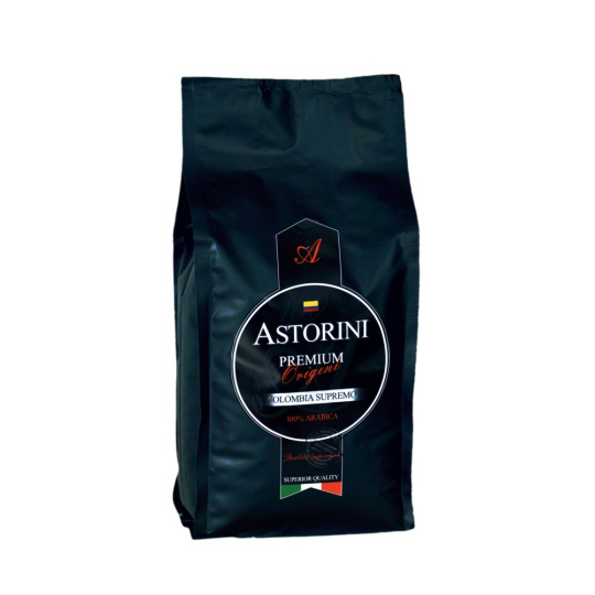 ASTORINI PREMIUM Colombia Supremo zrnková káva 500g