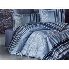Francouzské povlečení Satén 240x220, 70x90cm Sonet grey Francouzské povlečení Satén 240x220, 70x90cm Sonet grey