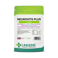 LINDENS Health + Nutrition Neurovits Plus (B1, B6, B12, Kyselina listová), 90 tablet> LINDENS Health + Nutrition Neurovits Plus (B1, B6, B12, Kyselina listová), 90 tablet>