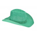 Letní klobouk 38x36cm, 631557 - Zelený