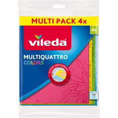 hadřík univerzální Multiquattro Colors (4ks) 168061 VILEDA