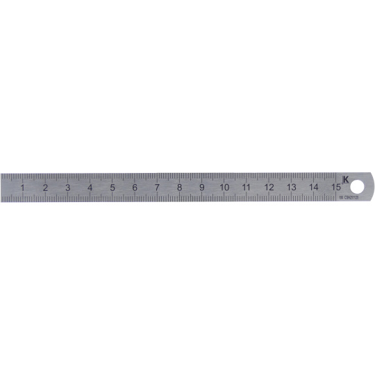 měřítko ocel. 500mm INOX KMITEX slabší
