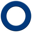 Ochranný kruh XQMax Dartboard Surround Blue