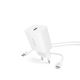 Epico UltraBoost GaN 20W síťový adaptér EA20 - bílá