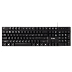 Acer AKW100/Drátové USB-A/CZ-SK layout/Černá Acer AKW100/Drátové USB-A/CZ-SK layout/Černá