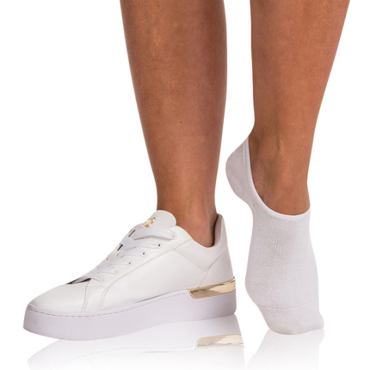 BAMBUS FOOTIE SOCKS - Bambusové velmi nízké dámské ponožky - bílá