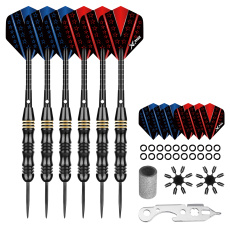 Sada XQMax SET šipky 6x24 g Steel + příslušenství Sada XQMax SET šipky 6x24 g Steel + příslušenství