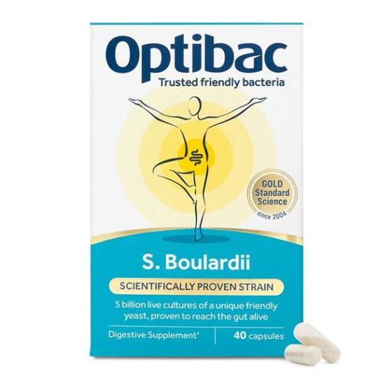 Saccharomyces Boulardii (Probiotika při nadměrném vyprazdňování) 40 kapslí