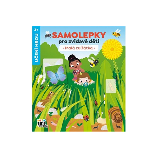 Malá zvířátka - Samolepky pro zvídavé děti