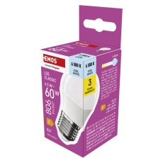 LED CLS MINI GLOBE 6,5W(60W) 806lm E27 CW LED CLS MINI GLOBE 6,5W(60W) 806lm E27 CW