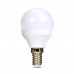 SOLIGHT LED žárovka miniglobe P45 8W E14 4000K 720lm bílé provedení