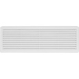 mřížka větrací dveřní PH 400x130mm BÍ (2ks)