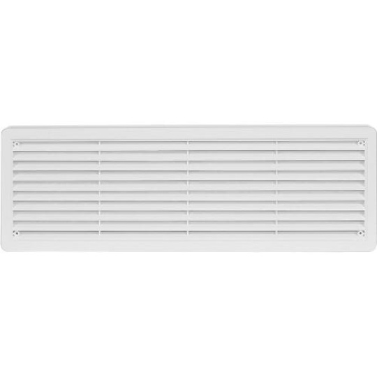 mřížka větrací dveřní PH 400x130mm BÍ (2ks)