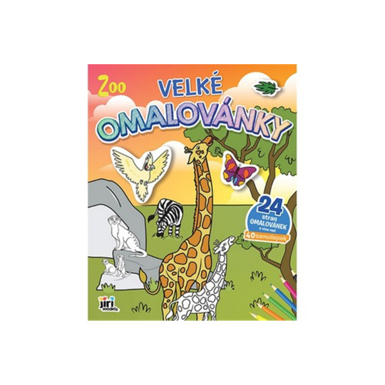 Zoo - Velké omalovánky