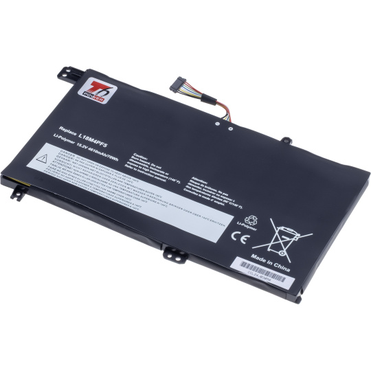 Baterie T6 Power Lenovo IdeaPad S540-15IML, S540-15IWL GTX 81SW, 4610mAh, 70Wh, 4cell, Li-Pol