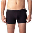LIGHT COTTON BOXER - Pánské boxerky - černá
