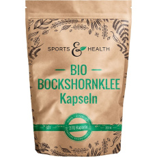 Sports & Health BIO Pískavice řecké seno 650 mg, 270 kapslí>