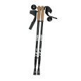 Trekové hole Sedco NORDIC WALKING ALU7075 černé vel. 65-140 cm