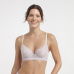 DIM ROMANCE UNDERWIRE FULL CUP BRA - Dámská krajková podprsenka s kosticí - růžová