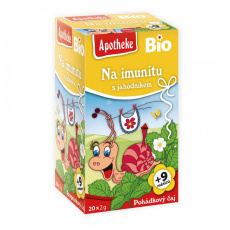 Apotheke BIO Dětský čaj Na imunitu s jahodníkem 20x2g