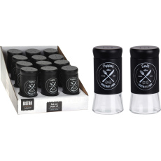 kořenka 140ml, sklo/kov, mix dekorů kořenka 140ml, sklo/kov, mix dekorů
