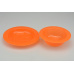 Dětské talíře TVAR set mělký+hluboký (20+17cm) - Oranžové