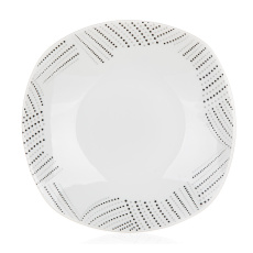 talíř hluboký 22cm CHARME dekor porcelánový