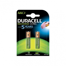 DURACELL baterie nabíjecí STAY.CHARGED 850mAh AAA/HR03 ; BL2