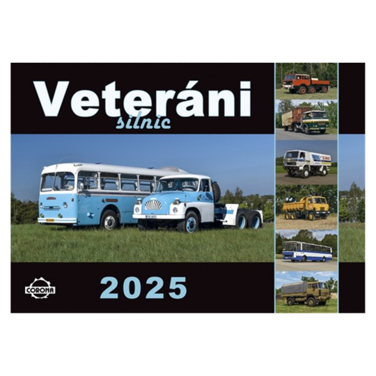 Kalendář 2025 - Veteráni silnic