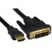 PremiumCord Kabel HDMI A - DVI-D M/M 5m