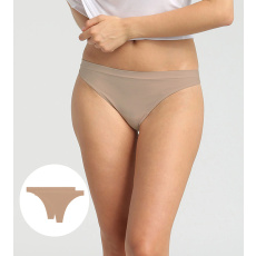 DIM SEAMLESS THONG 2x - Dámská tanga 2 ks - tělová