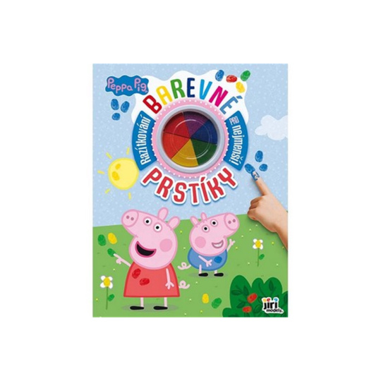 Prasátko Peppa - Barevné prstíky